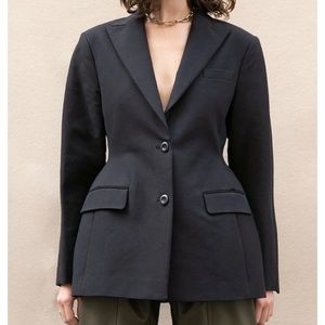 The Frankie Shop Colette Hourglass Blazer